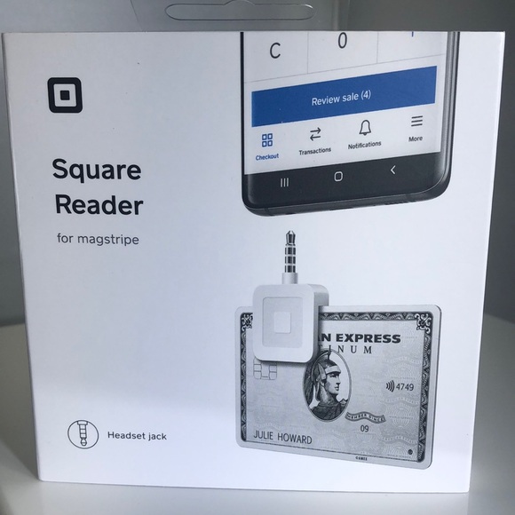 🆕 Square Credit Card Magstripe Reader (with headset jack), Square Reader - Picture 6 of 10